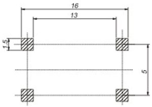 輕觸開關RTS(M)(A)(T)(G)(P)-2結構圖